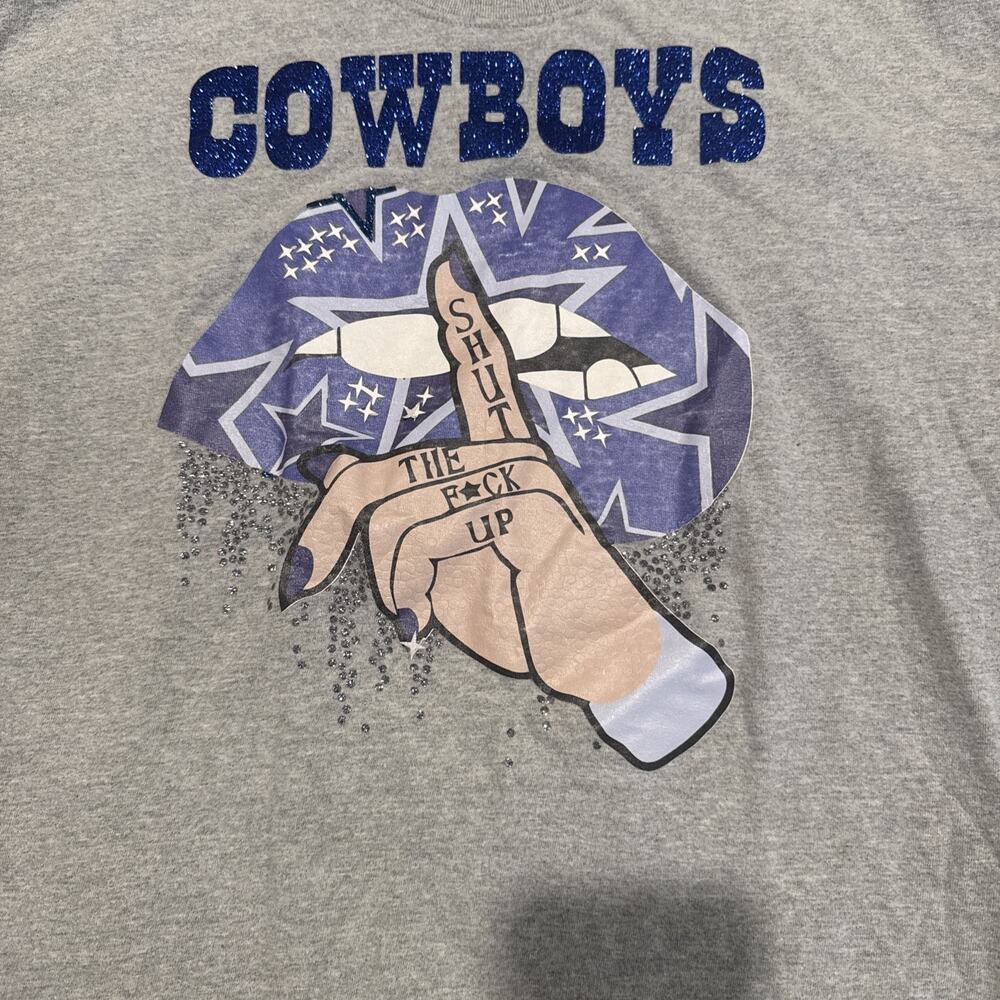 Gildan Dallas Cowboys Shut The F*** Up T-Shirt XL